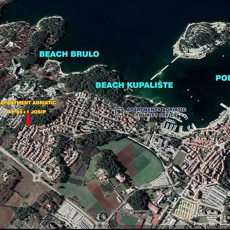 Josipa With 2 Bedrooms Near The Sports Center And The Apartment Porec
